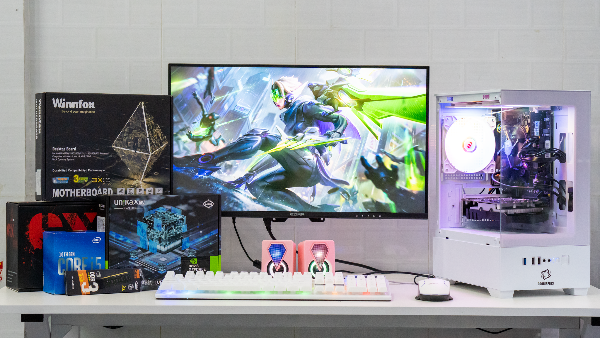 PC Gaming Trại Hè 01 (GTX 1050Ti 4G, i3 9100F, RAM 8G, SSD 256GB) 15 PC Gaming Trại Hè 01 (GTX 1050Ti 4G, i3 9100F, RAM 8G, SSD 256GB)