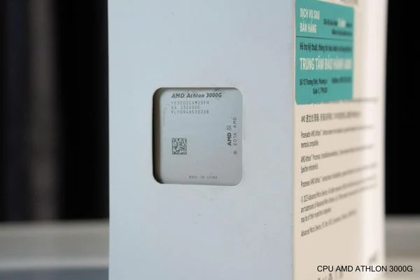 CPU AMD Athlon 3000G (3.5Ghz, 2 Nhân 4 Luồng, 5MB, AM4) Box 11 CPU AMD Athlon 3000G