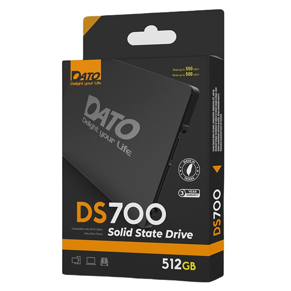 Ổ cứng SSD Dato DS700 512GB 2.5 inch SATA III 8 Ổ cứng SSD Dato DS700 512GB 2.5 inch SATA III