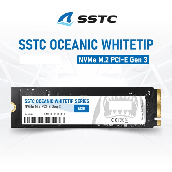 Ổ cứng SSD NVMe Oceanic Whitetip M.2 256GB SSTC - Chính hãng 2 Ổ cứng SSD NVMe Oceanic Whitetip M.2 256GB SSTC - Chính hãng