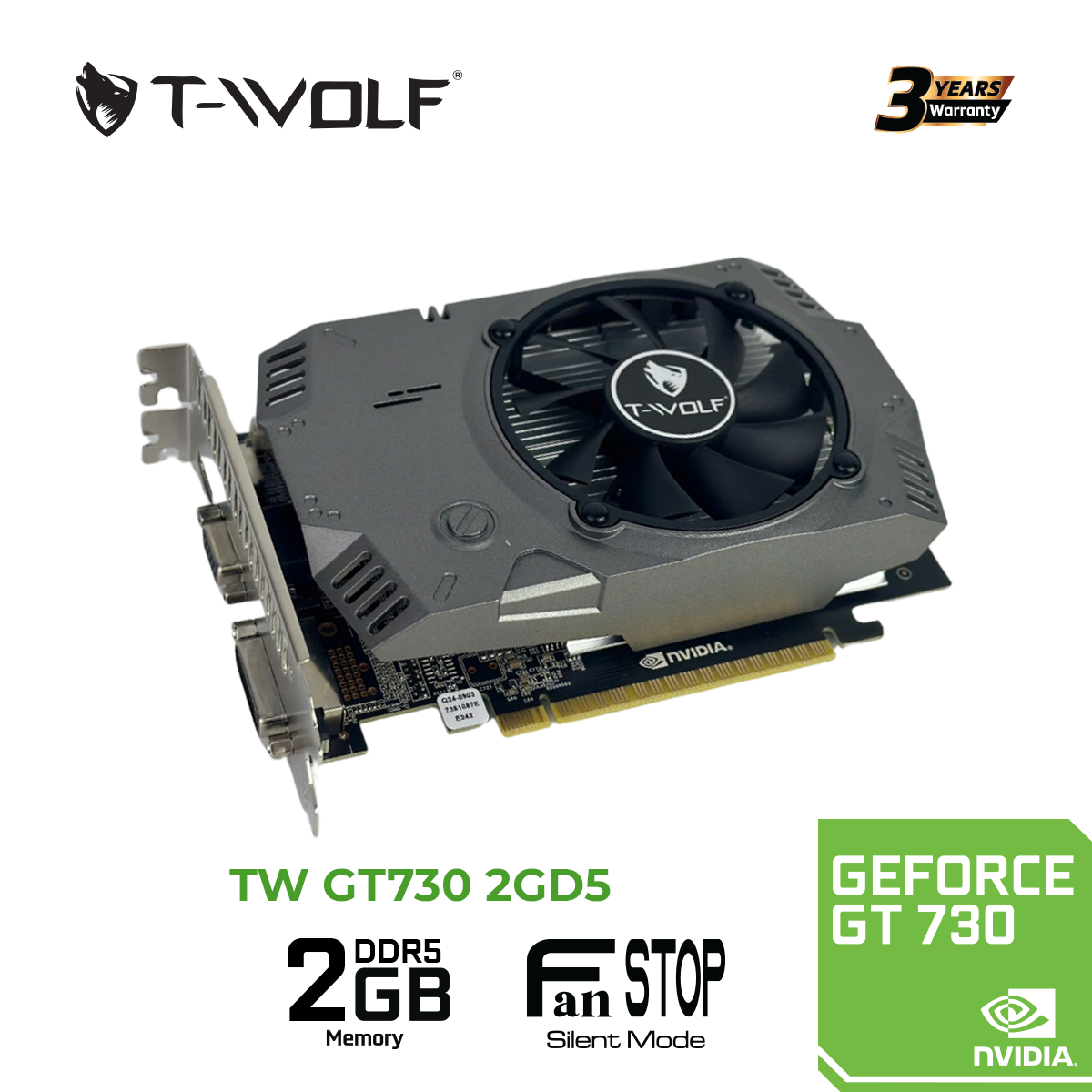 Card màn hình T-WOLF GT 730 2GB GDDR5 (HDMI, VGA, DVI) 10 Card màn hình T-WOLF GT 730 2GB GDDR5 (HDMI, VGA, DVI)