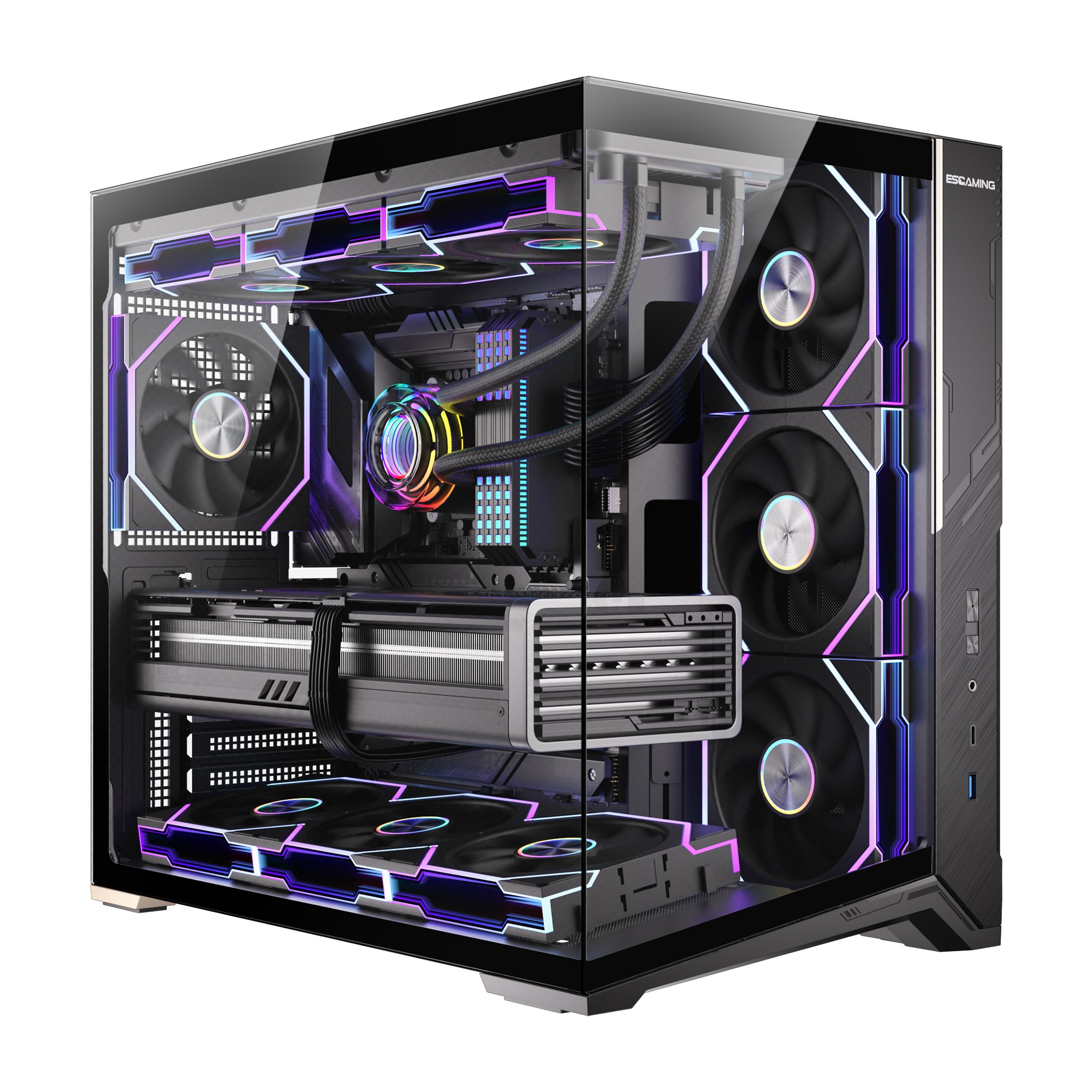 Vỏ Case MAGIC ZERO MAX ATX Hỗ Trợ AIO 360mm Top Case 8 Vỏ Case MAGIC ZERO MAX ATX Hỗ Trợ AIO 360mm Top Case