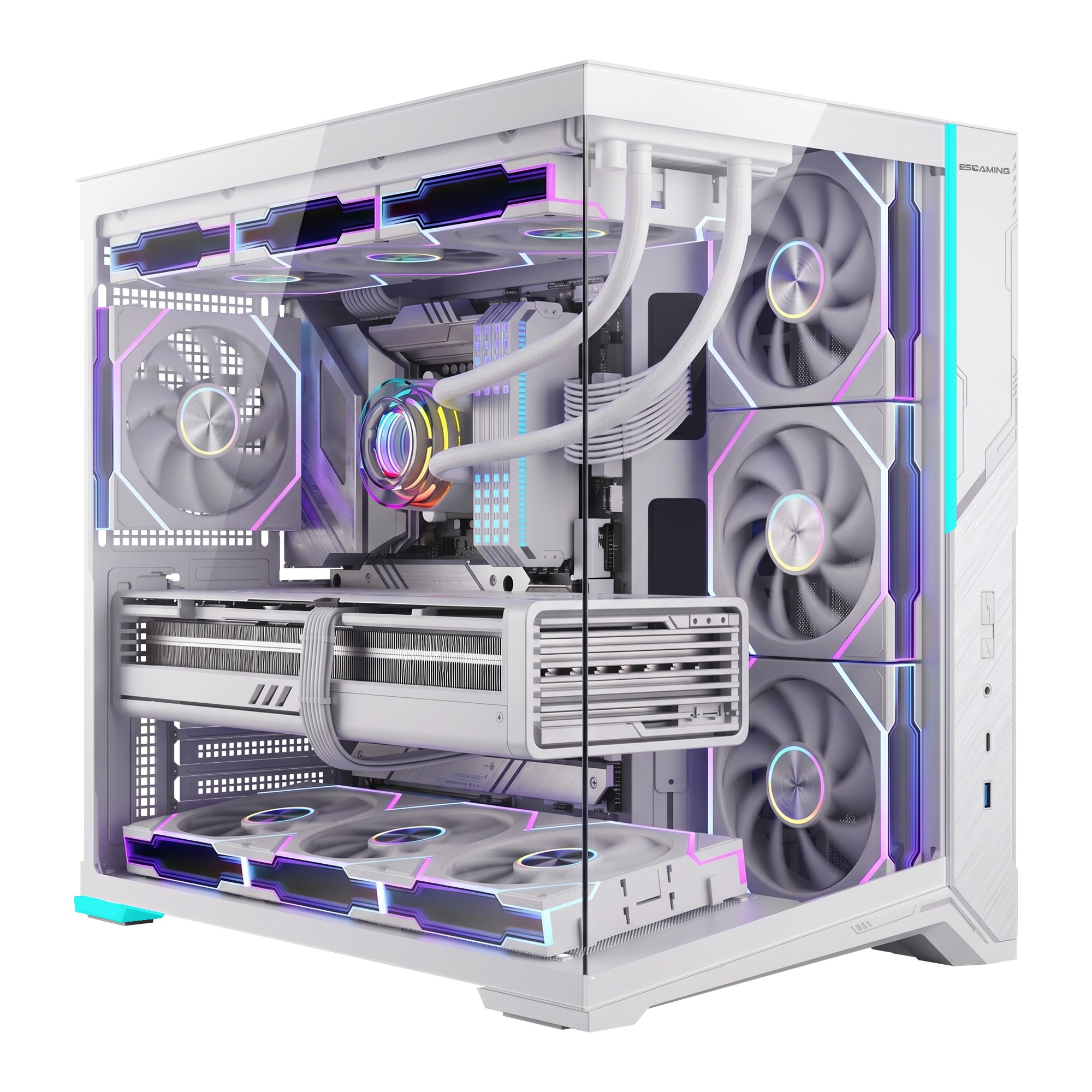 Vỏ Case MAGIC ZERO MAX ATX Hỗ Trợ AIO 360mm Top Case 10 Vỏ Case MAGIC ZERO MAX ATX Hỗ Trợ AIO 360mm Top Case