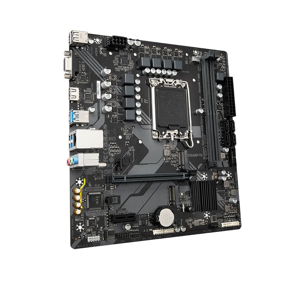 Bo mạch chủ Gigabyte B760M D DDR4 - Màu đen 8 Bo mạch chủ Gigabyte B760M D DDR4 - Màu đen