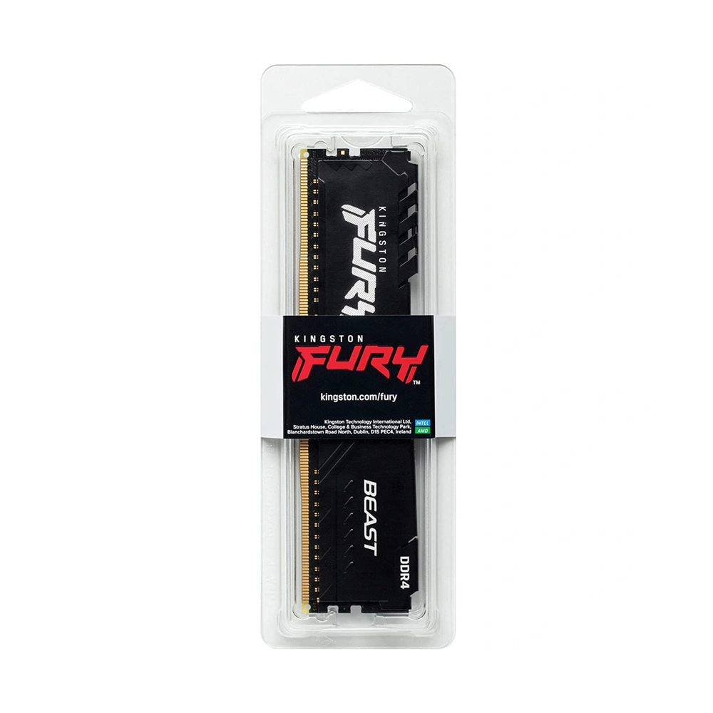 Ram PC Kingston Fury Beast Black 8GB 3200MHz DDR4 KF432C16BB/8WP 10 Ram PC Kingston Fury Beast Black 8GB 3200MHz DDR4 KF432C16BB/8WP