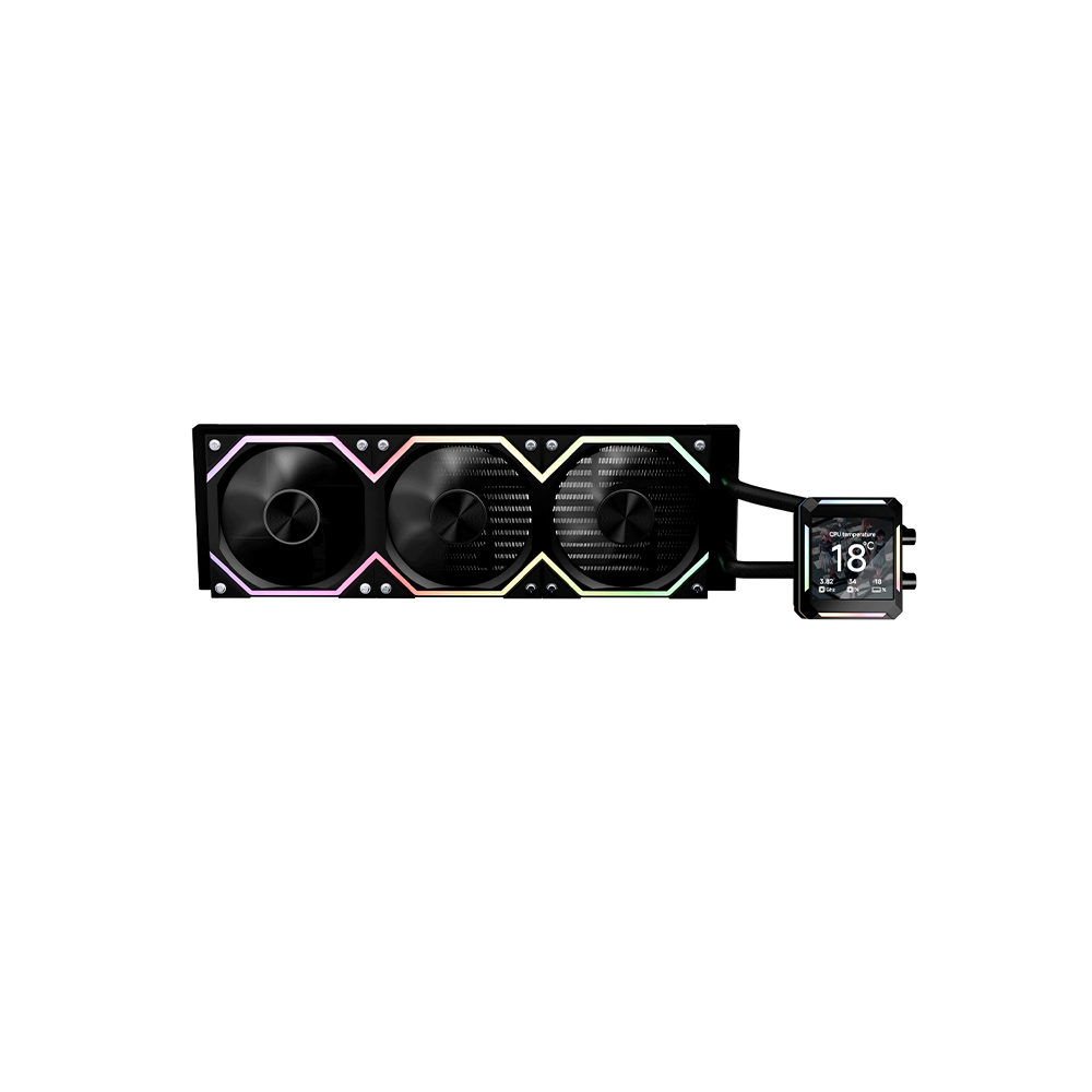 Tản Nhiệt Nước Leopard Astroshell 360 ARGB Digital LCD V2G AIO 360mm - Trắng/Đen 11 Tản nhiệt nước Leopard Astroshell 360 ARGB Digital LCD V2G