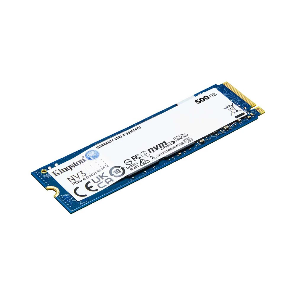 SSD Kingston NV3 500GB M.2 PCIe Gen4 x4 NVMe 7 SSD Kingston NV3 500GB M.2 PCIe Gen4 x4 NVMe