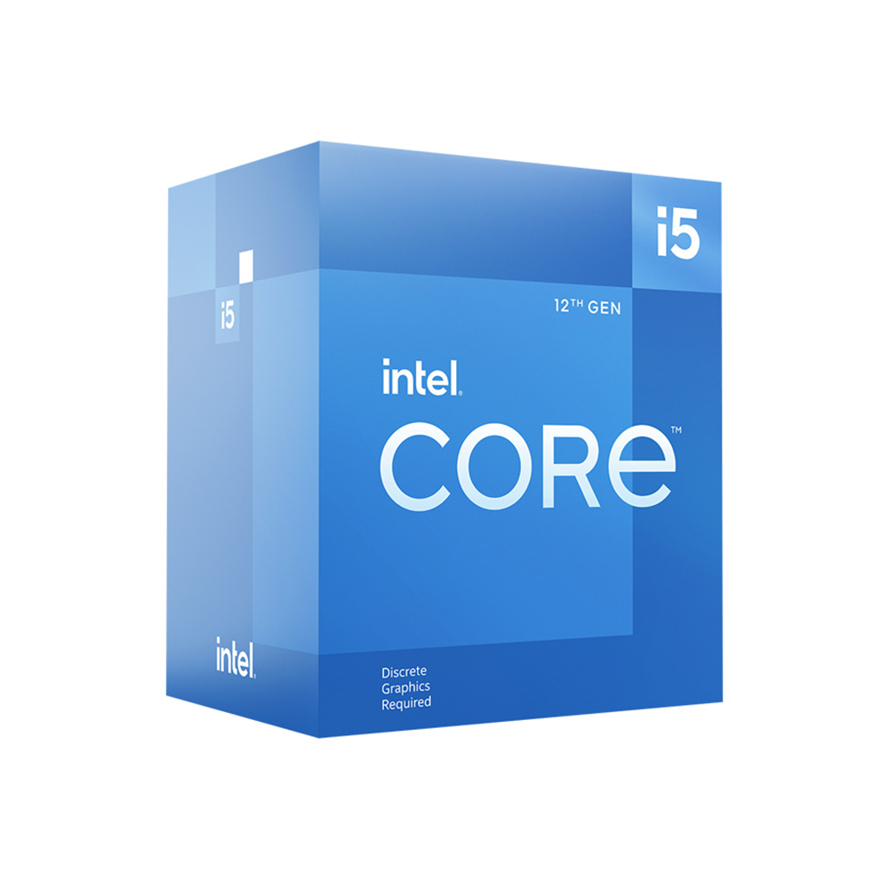 CPU Intel Core i5 12400F (2.5GHz - 4.4GHz, 6 Nhân 12 Luồng, 18MB, LGA 1700) Box