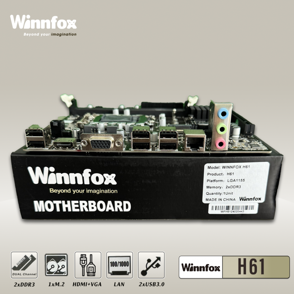 Bo mạch chủ H61 Winnfox DDR3 - Chính hãng 3 1126c804 174857714568392b7990c16