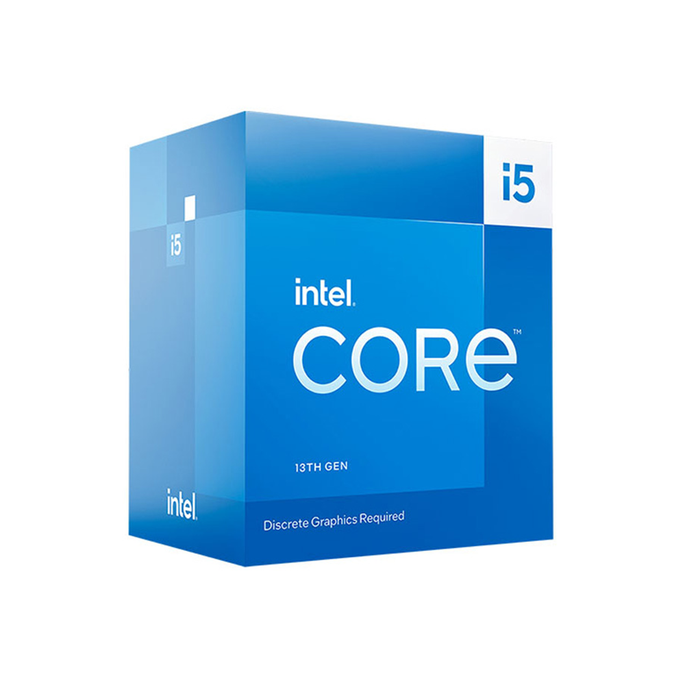CPU Intel Core i5 13400F (LGA1700, 10 nhân - 16 luồng, 2.5Ghz - Turbo 4.6Ghz, 20MB, No iGPU) Box
