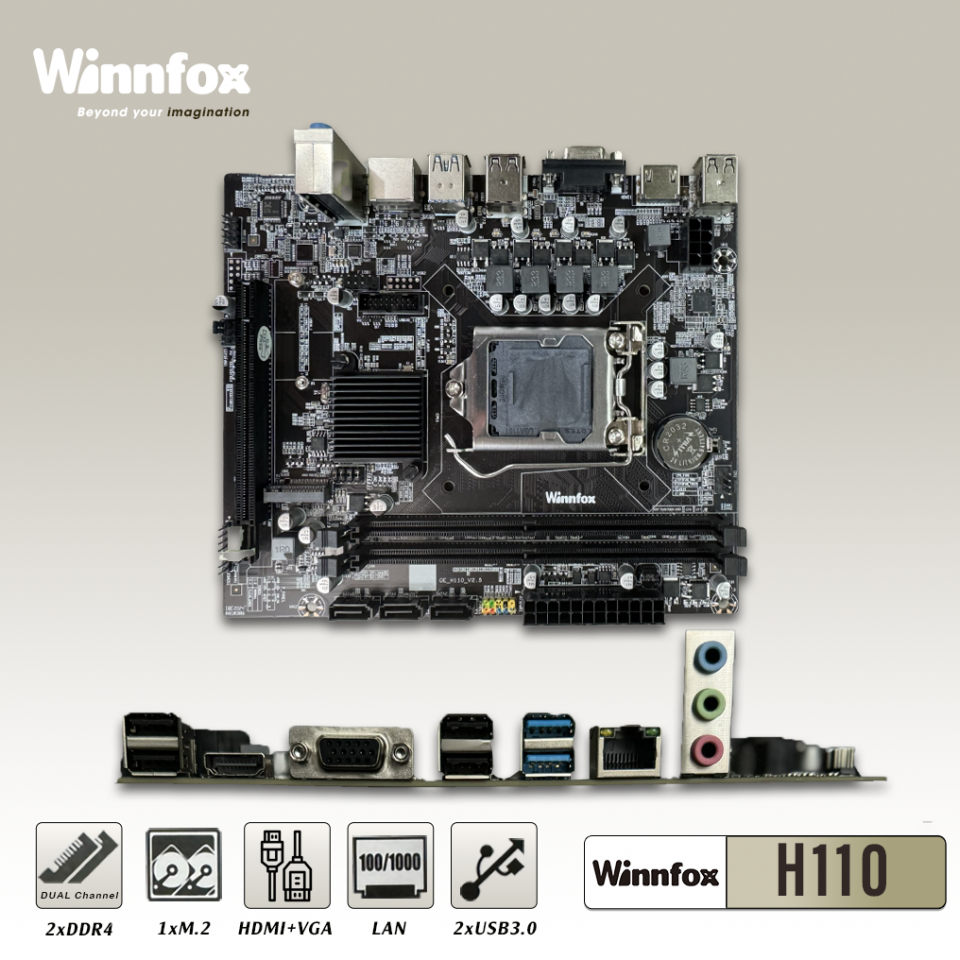 Bo mạch chủ H110 Winnfox DDR4 - Chính hãng 4 3276517a 174857861568393137ef6ec