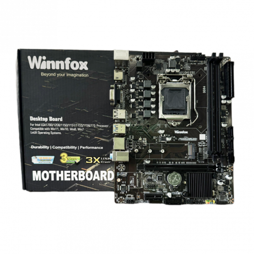Bo mạch chủ H310 Winnfox DDR4 - Chính hãng