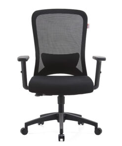 Ghế công thái học E-DRA EEC221 (120kg, chân xoay) - Màu đen 6 538 221 2