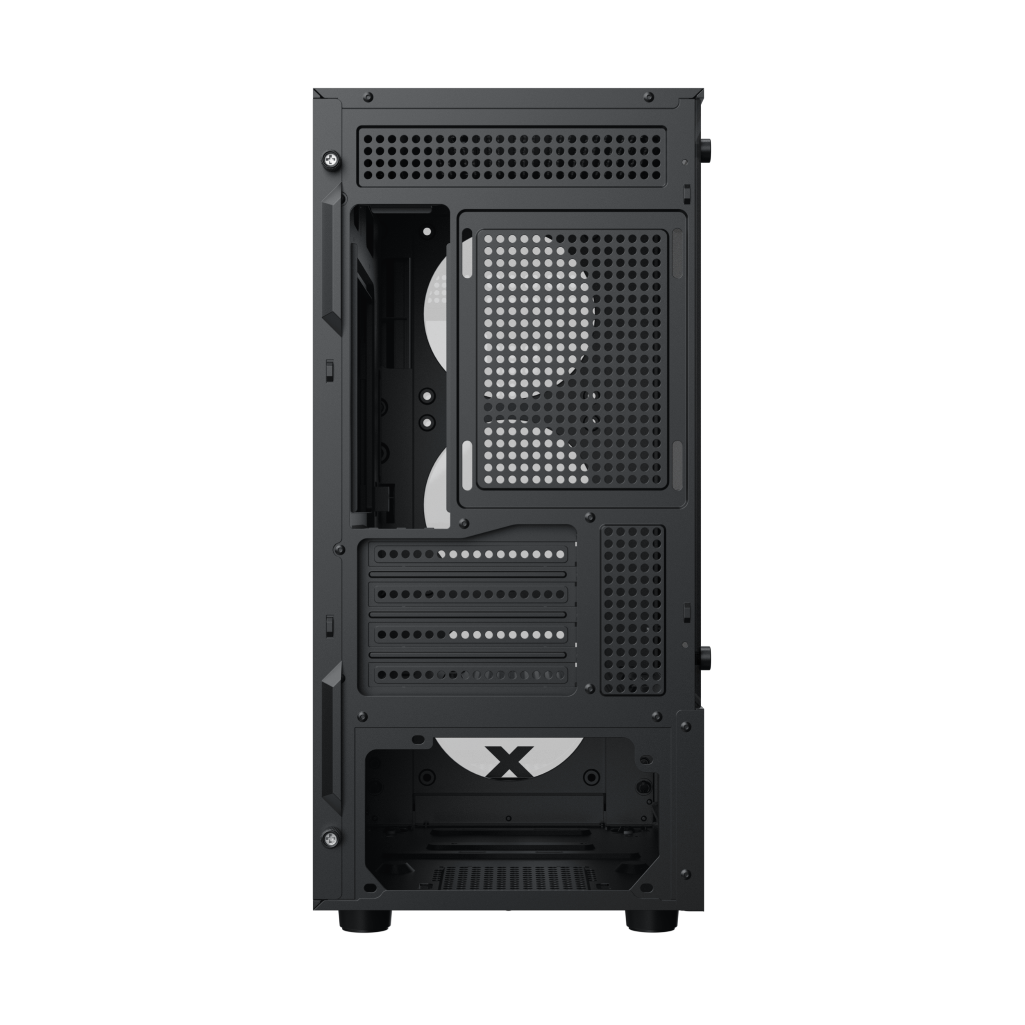 Thùng vỏ case Xigmatek MYX 3F (M-ATX, 3 Fan) - Màu đen 5