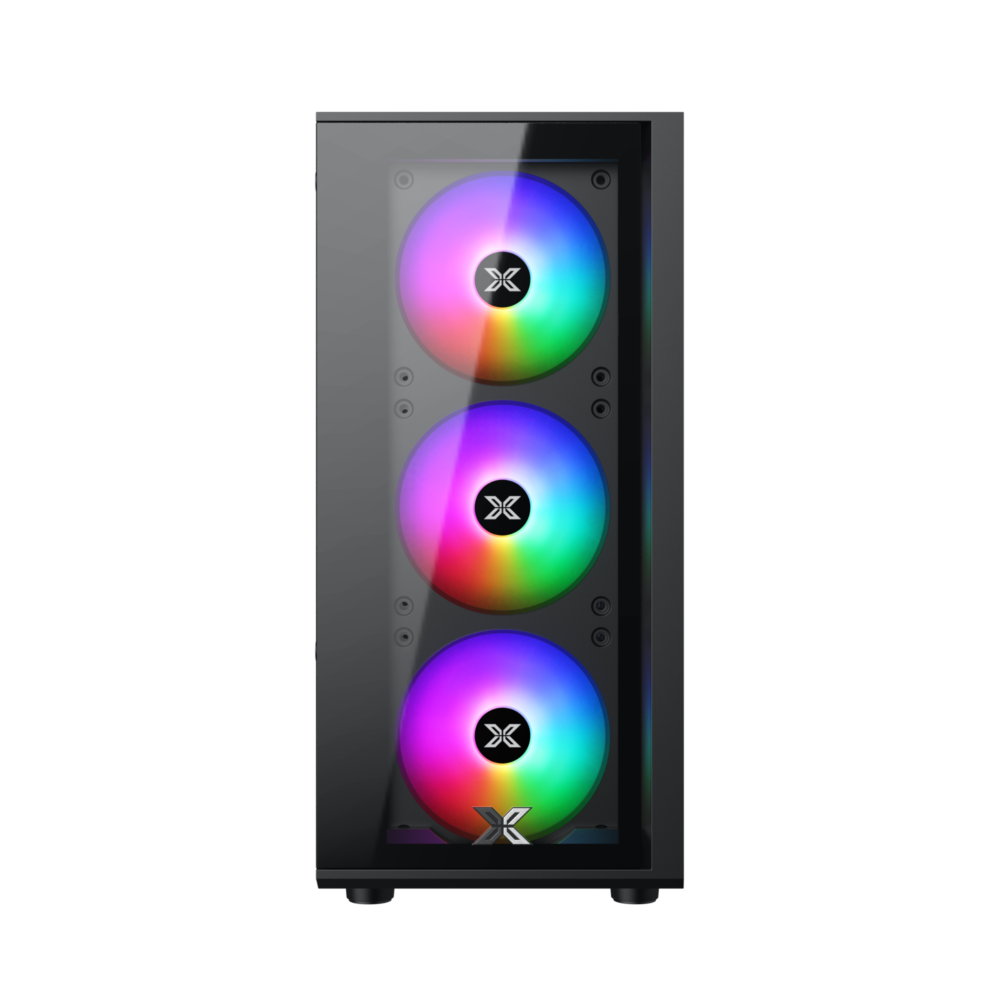Thùng vỏ case Xigmatek MYX 3F (M-ATX, 3 Fan) - Màu đen 7 86918 vo case xigmatek myx 3f matx mau den 3 fan 3