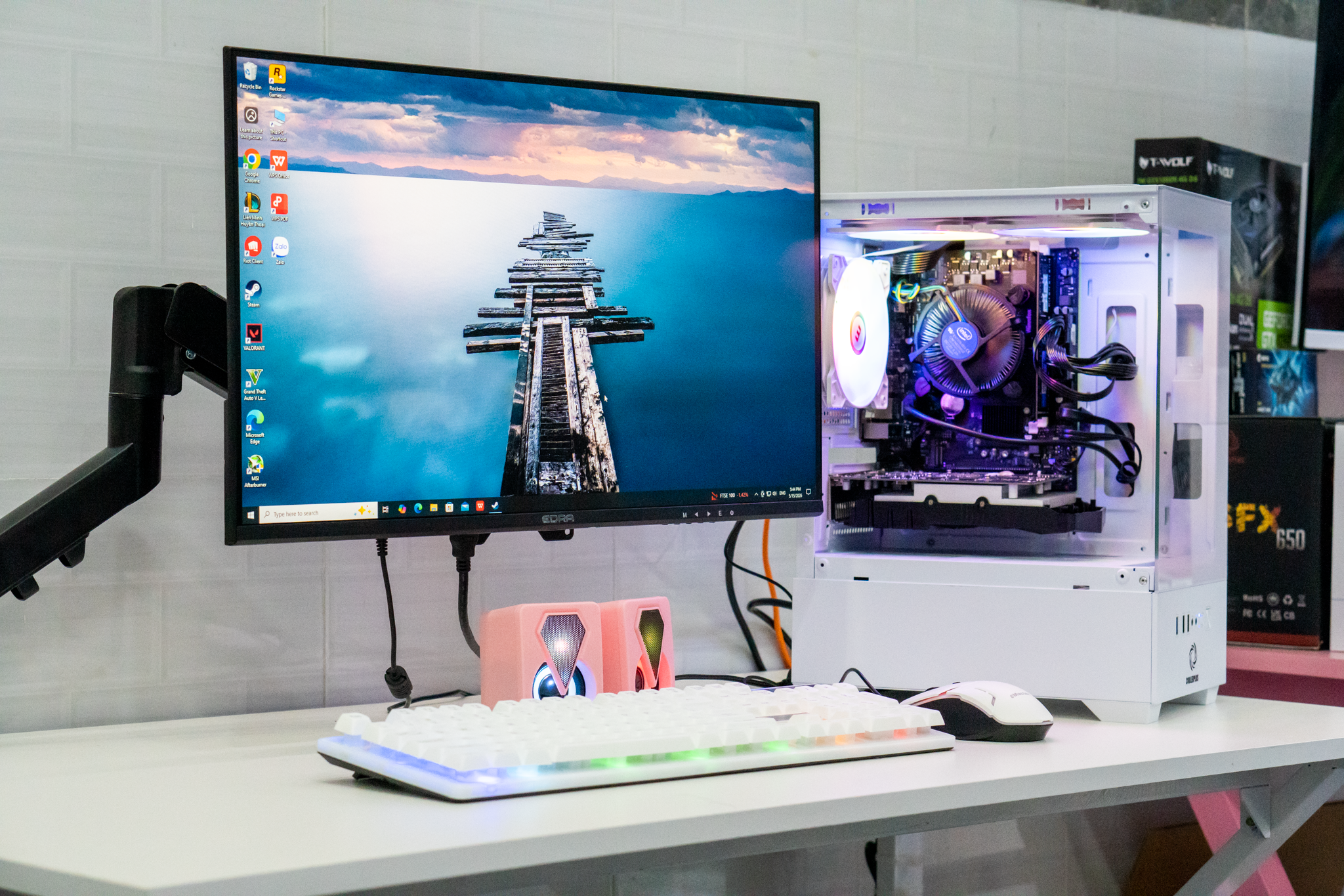 PC Gaming Trại Hè 01 (GTX 1050Ti 4G, i3 9100F, RAM 8G, SSD 256GB) 5 PC Gaming Trại Hè 01 (GTX 1050Ti 4G, i3 9100F, RAM 8G, SSD 256GB)