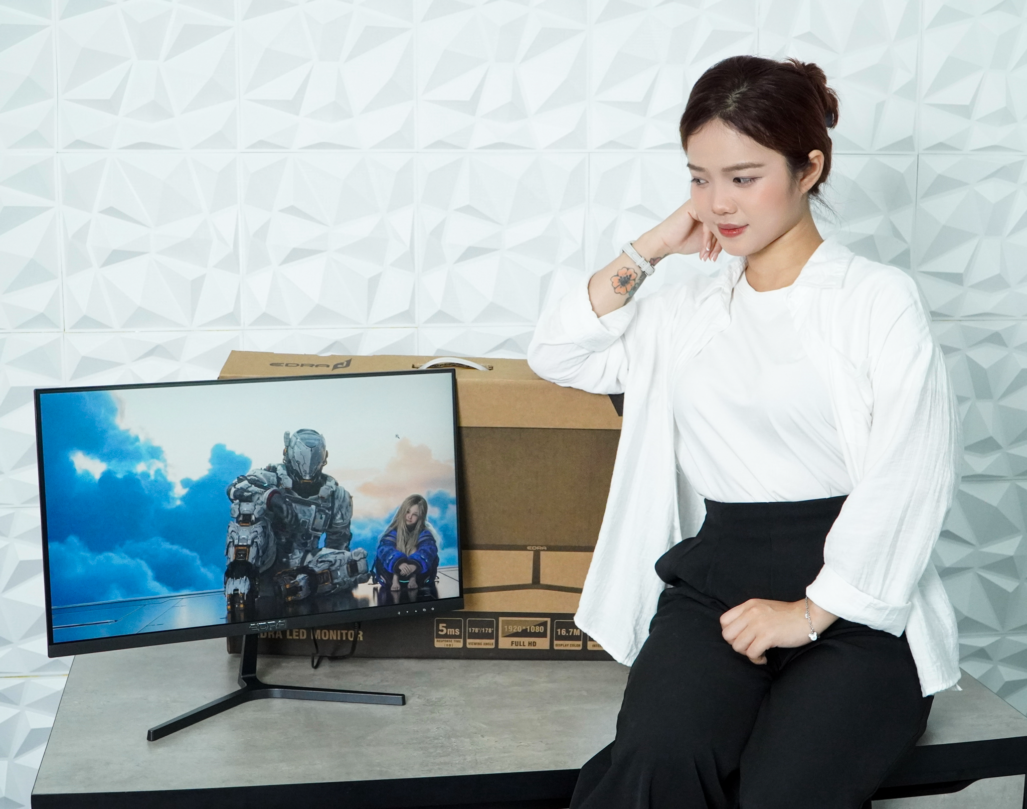 Màn hình 24 inch EDRA EGM24F120S 120Hz - Màu đen 2 IMG 3646