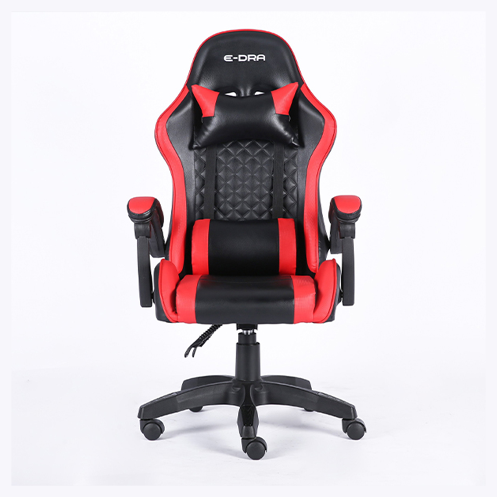 Ghế Gaming EDRA YUMMY EGC232 Da PU - Màu đen đỏ