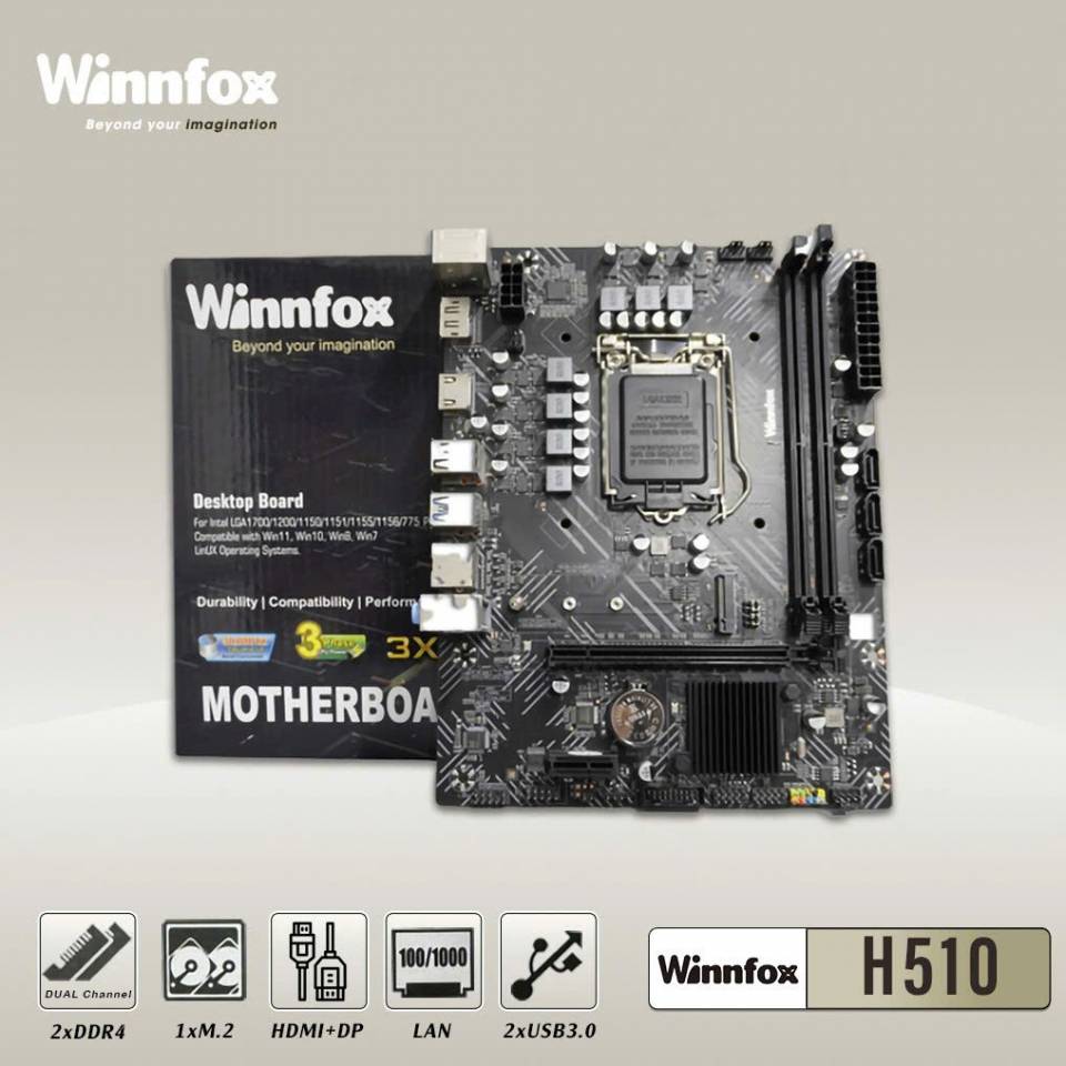 Bo mạch chủ H510 Winnfox DDR4 - Chính hãng 3 a2fdc6ff 17485793736839342d98518