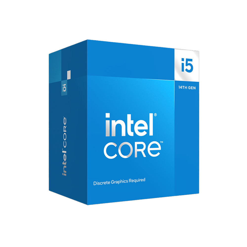 CPU Intel Core i5 14400F (LGA1700 – 10 Core – 16 Thread – Base 2.5Ghz – Turbo 4.7Ghz – Cache 20MB) Box