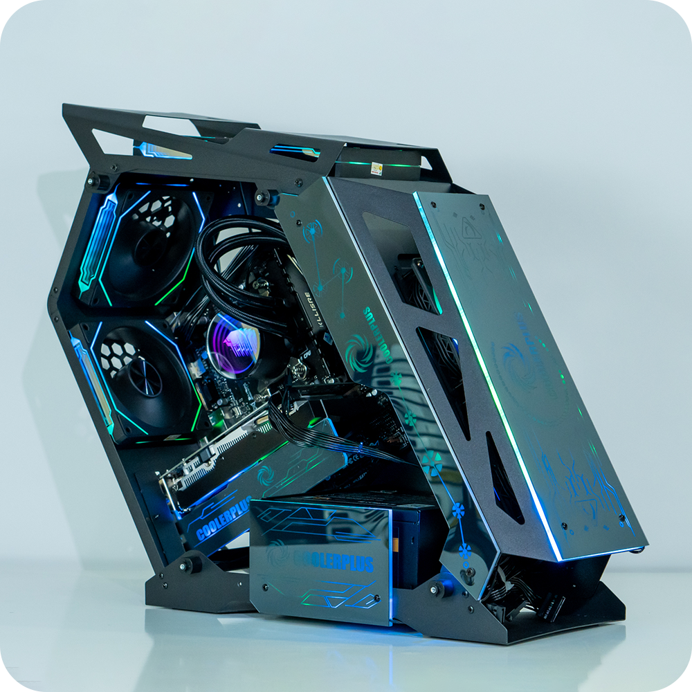 Thùng vỏ case E-Sports Coolerplus ROG ES1 - Màu đen tiệm vi tính bình tân tiệm vi tính an lạc tiệm bán máy tính bình tân tiệm bán pc bình tân pc gaming bình tân pc bình tân máy tính bình tân sửa máy tính bình tân sủa máy tình an lạc sửa vi tính bình tân sửa vi tính tên lửa sửa vi tính mã lửa tiệm vi tính tên lửa
