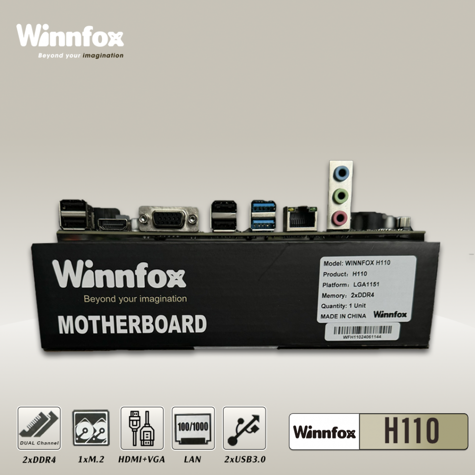 Bo mạch chủ H110 Winnfox DDR4 - Chính hãng 3 f92a82df 174857861668393138e19bf