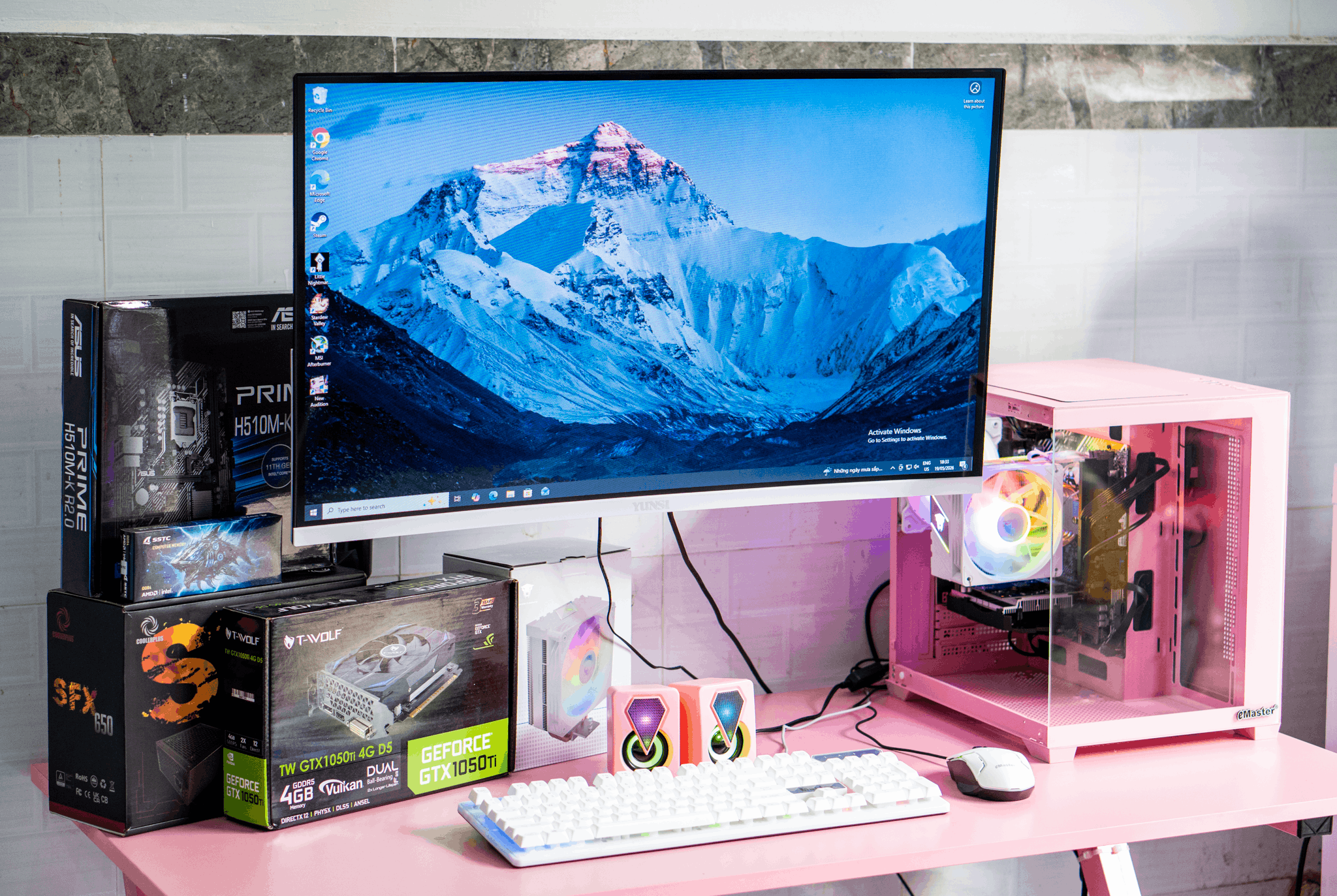 PC Gaming Trại Hè 02 (GTX 1650 4G, i3 10105F, RAM 16G, SSD 256GB) 7 gaming techcore 2