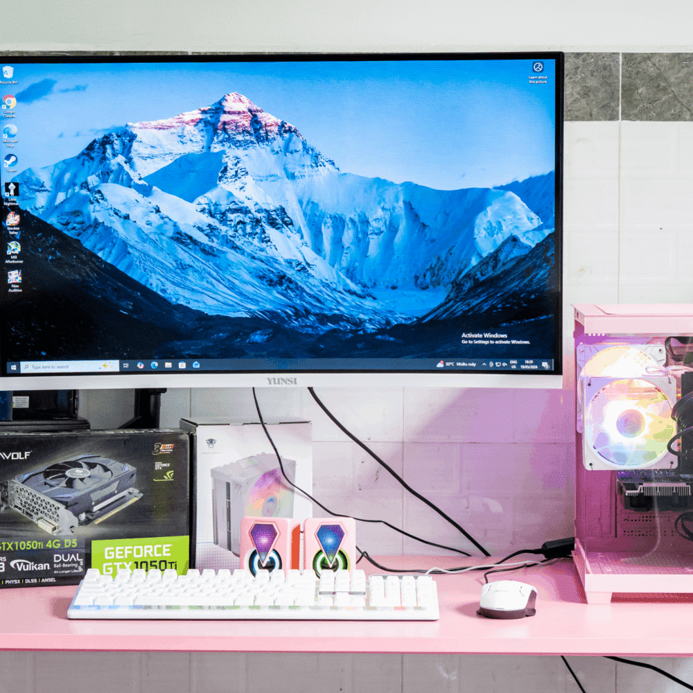 PC Gaming Trại Hè 02 (GTX 1650 4G, i3 10105F, RAM 16G, SSD 256GB) 13 gaming techcore 4