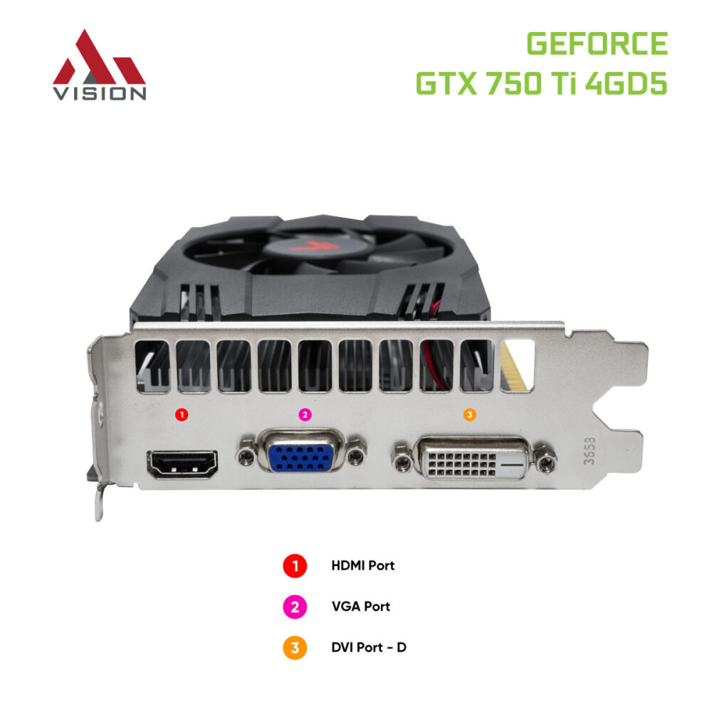 Card màn hình AiVision GeForce GTX 750 Ti 4GB 6 Card màn hình AiVision GeForce GTX 750 Ti 4GB