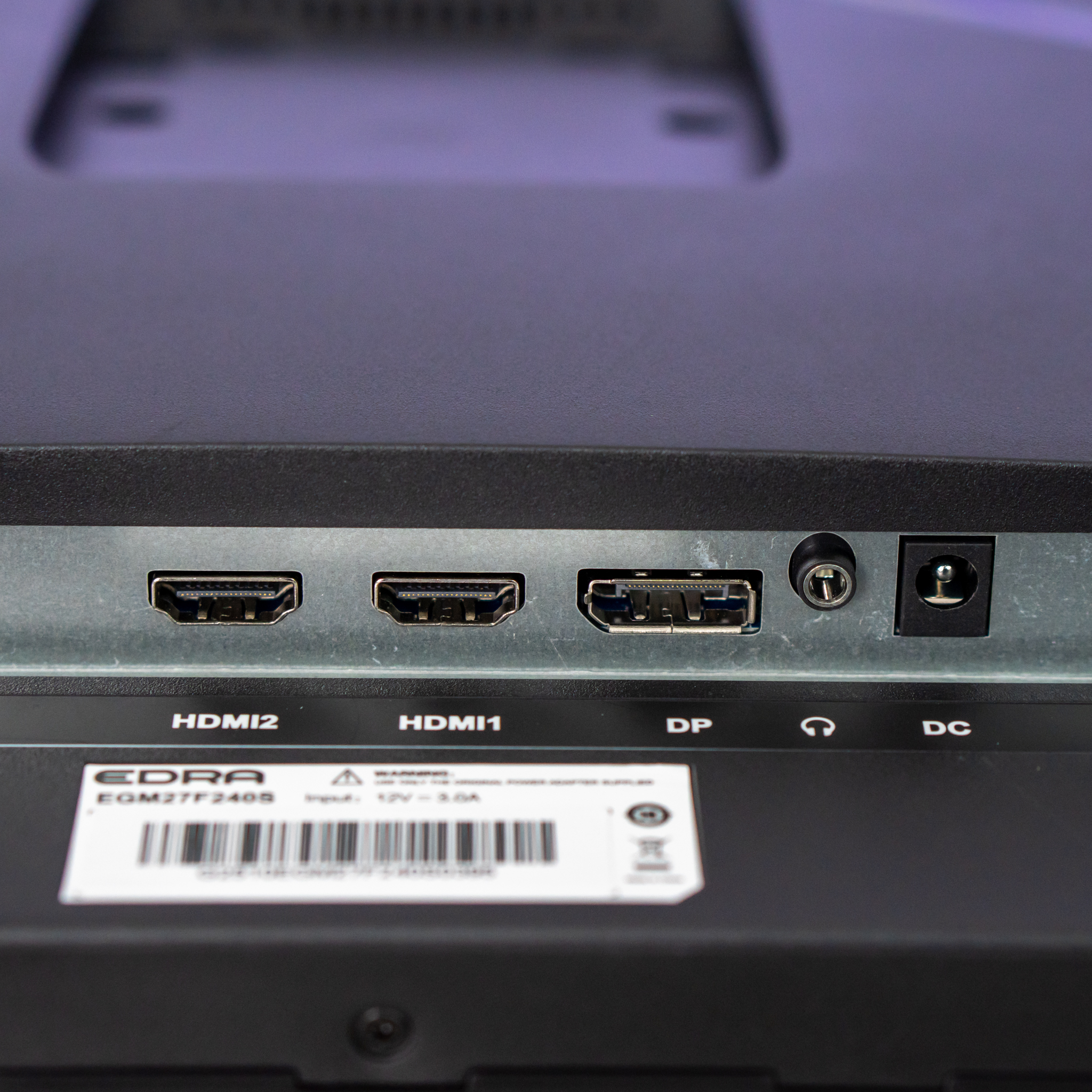 Màn hình gaming EDRA EGM27F240S (27 inch, FHD, 240Hz, IPS) - Màu đen 5 may tinh aeon binh tan 1