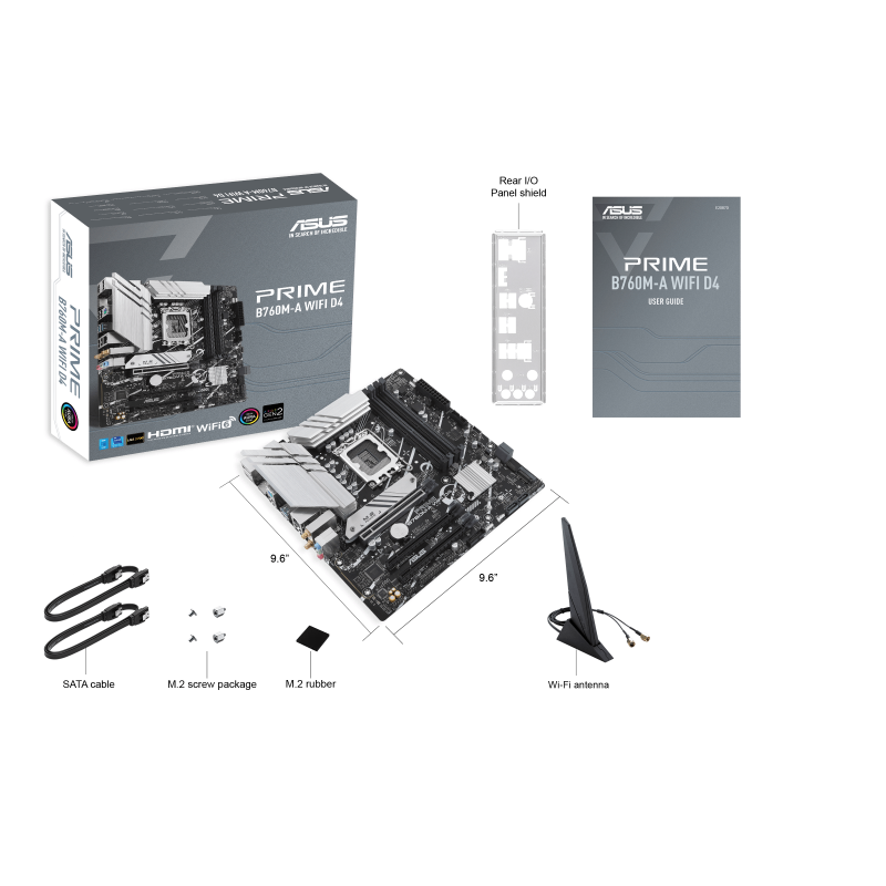 Bo mạch chủ ASUS PRIME B760M-A Wifi DDR4 M-ATX 16 may tinh binh tan 5