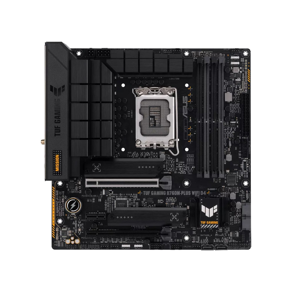 Bo mạch chủ ASUS TUF Gaming B760M-Plus Wifi DDR4 15 may tinh techcore 3 1