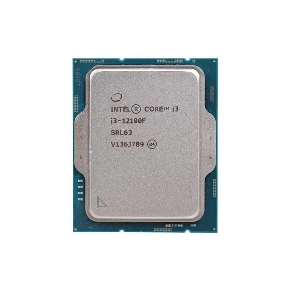 CPU Intel Core i3 12100F (4 nhân - 8 luồng, 4.3Ghz, 12MB) Tray VAT