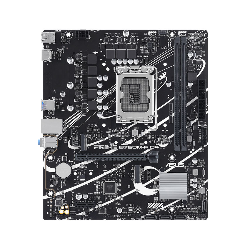 Bo mạch chủ ASUS PRIME B760M-F DDR4 M-ATX 13 pc techcore 3