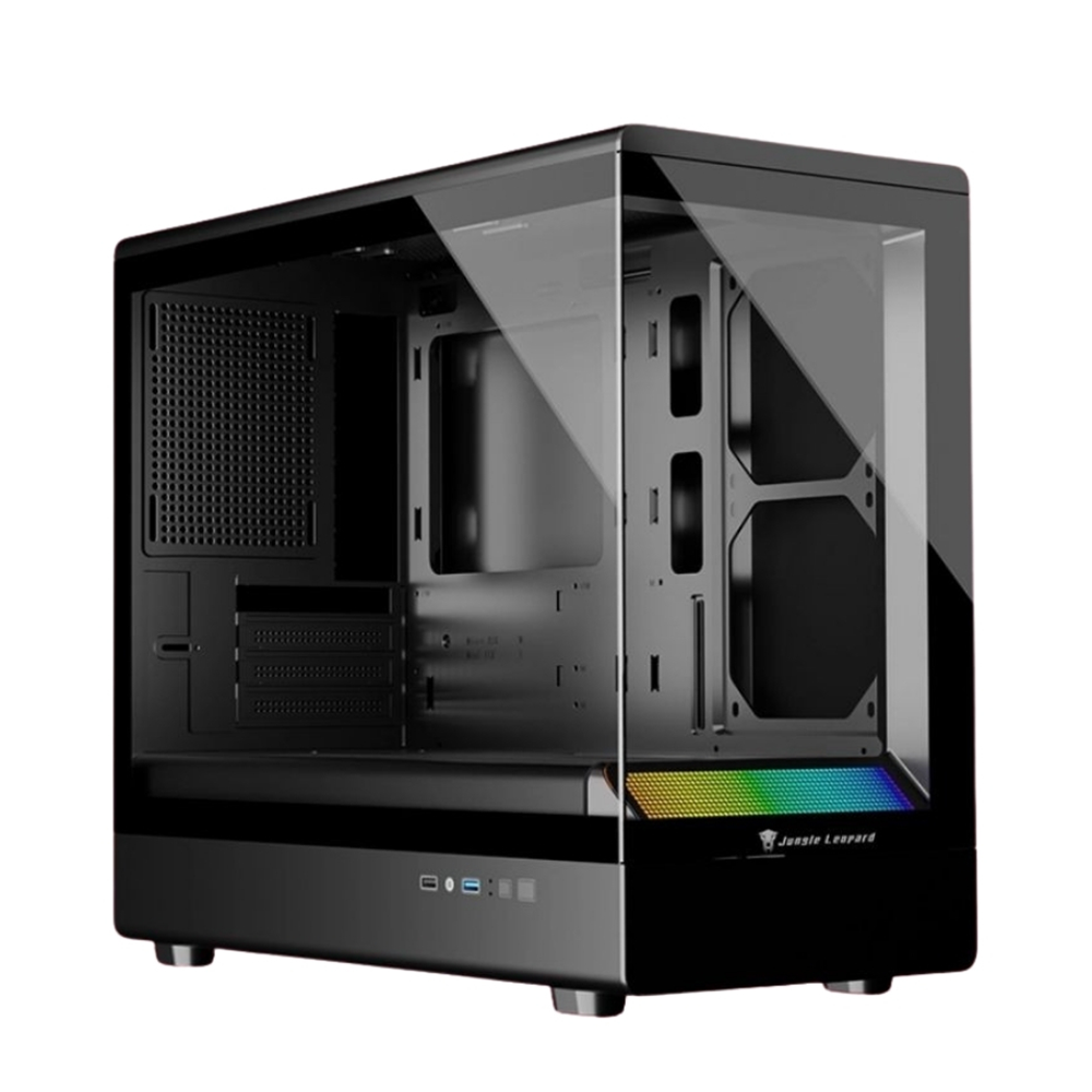 Thùng vỏ case Leopard MS-01 RGB M-ATX - Màu đen tiệm vi tính bình tân tiệm vi tính an lạc tiệm bán máy tính bình tân tiệm bán pc bình tân pc gaming bình tân pc bình tân máy tính bình tân sửa máy tính bình tân sủa máy tình an lạc sửa vi tính bình tân sửa vi tính tên lửa sửa vi tính mã lửa tiệm vi tính tên lửa