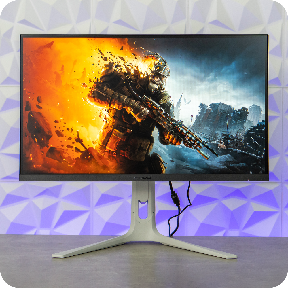 Màn hình EDRA EGM27Q210PVS 210Hz - Màu trắng