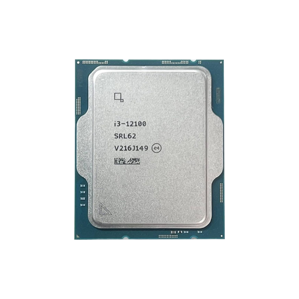 CPU Intel Core i3 12100 (4 nhân - 8 luồng, 4.3Ghz, 12MB) Tray VAT