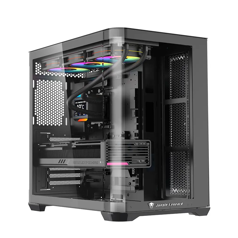 Thùng vỏ case Jungle Leopard AC-01- Màu đen tiệm vi tính bình tân tiệm vi tính an lạc tiệm bán máy tính bình tân tiệm bán pc bình tân pc gaming bình tân pc bình tân máy tính bình tân sửa máy tính bình tân sủa máy tình an lạc sửa vi tính bình tân sửa vi tính tên lửa sửa vi tính mã lửa tiệm vi tính tên lửa