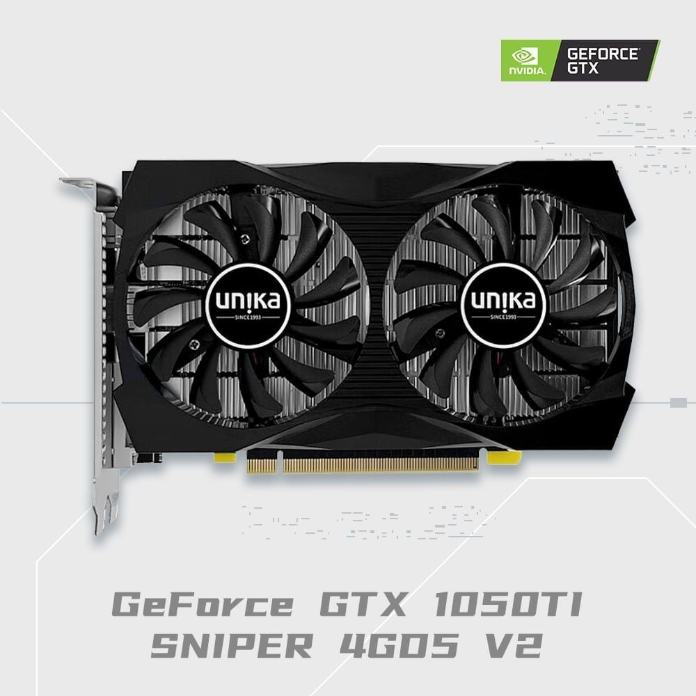 Card màn hình Unika Blizzard GTX 1050 Ti 4GB GDDR5 12 techcore ten lua 3 1