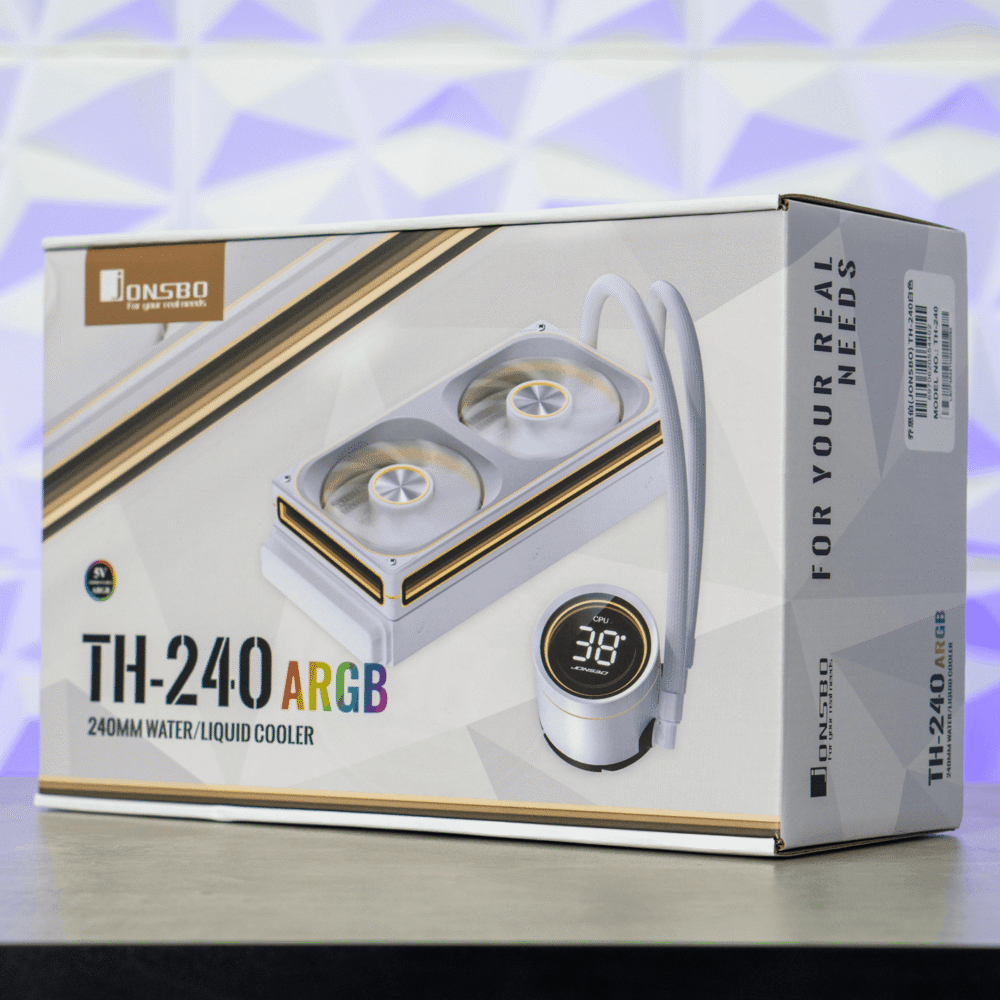 Tản nhiệt nước AIO Jonsbo TH-240 ARGB - Màu trắng 10 techcore ten lua 3 4