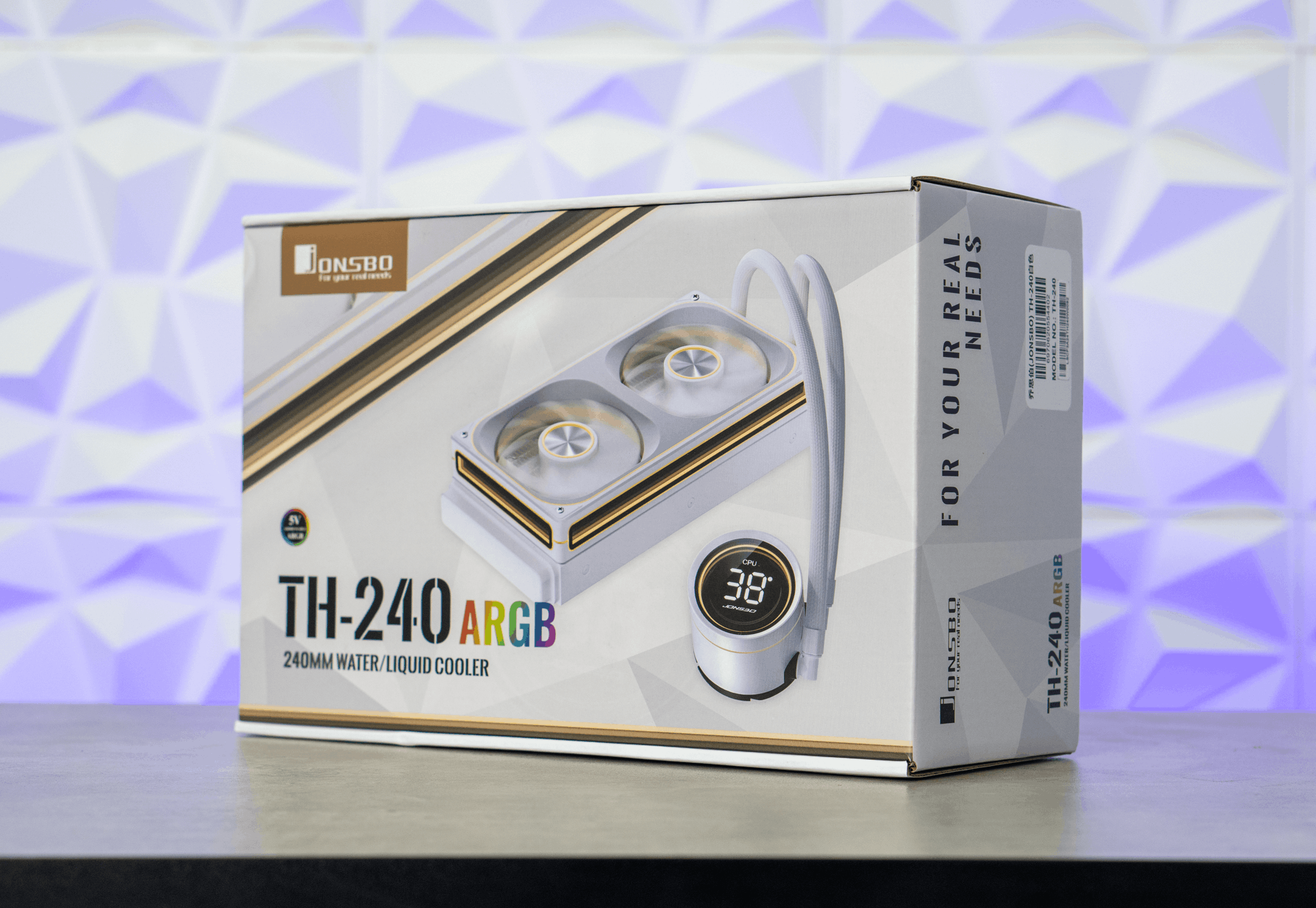 Tản nhiệt nước AIO Jonsbo TH-240 ARGB - Màu trắng 3 techcore ten lua 3 4