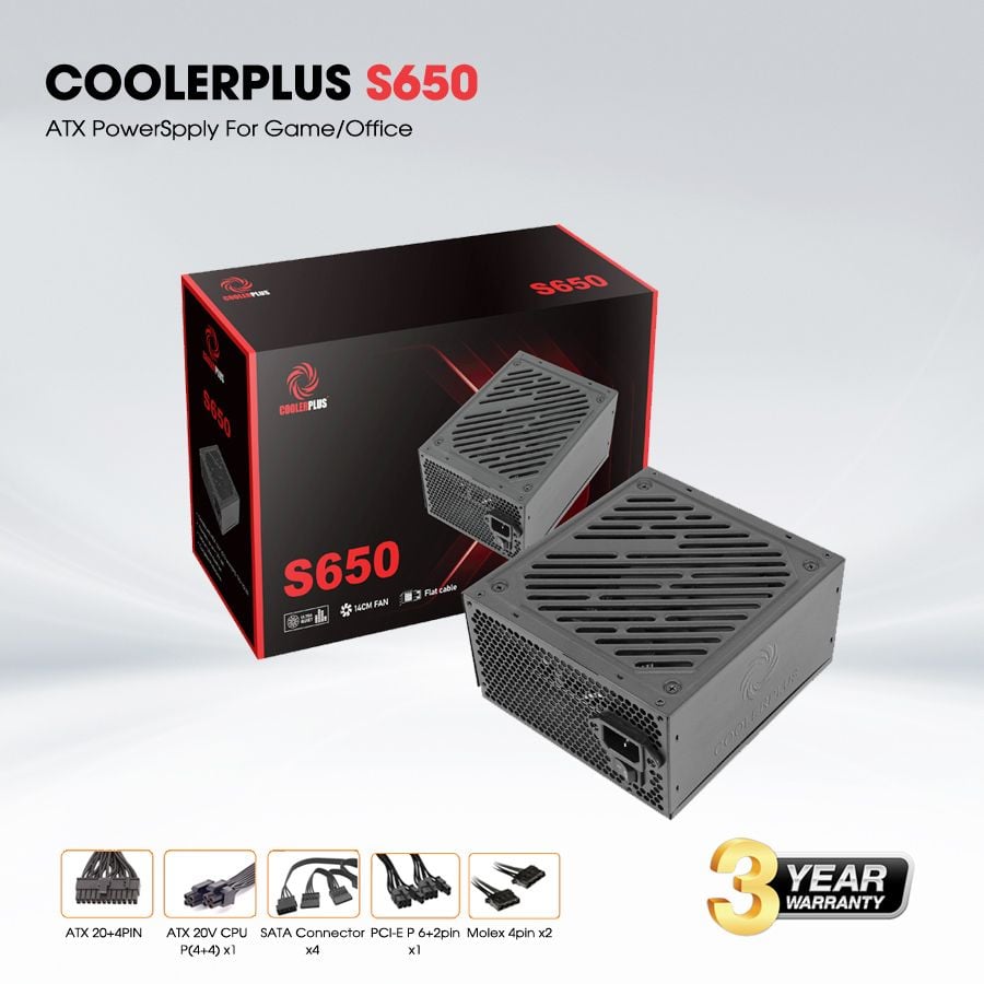 Nguồn máy tính Coolerplus S650 650W CST tiệm vi tính bình tân tiệm vi tính an lạc tiệm bán máy tính bình tân tiệm bán pc bình tân pc gaming bình tân pc bình tân máy tính bình tân sửa máy tính bình tân sủa máy tình an lạc sửa vi tính bình tân sửa vi tính tên lửa sửa vi tính mã lửa tiệm vi tính tên lửa