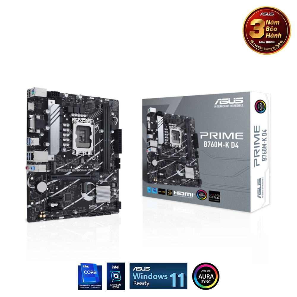 Bo mạch chủ ASUS PRIME B760M-K DDR4 - Màu đen main bình tân thay main vi tính main vi tính bình tân bo mạch vi tính tên lửa thay bo mạch vi tính main tên lửa mainboard bình tân bo mạch chủ bình tân main giá rẻ bình tân main tên lửa main giá rẻ bo mạch vi tính bình tân bo mạch vi tính aeon bình tân thay main giá rẻ bình tân
