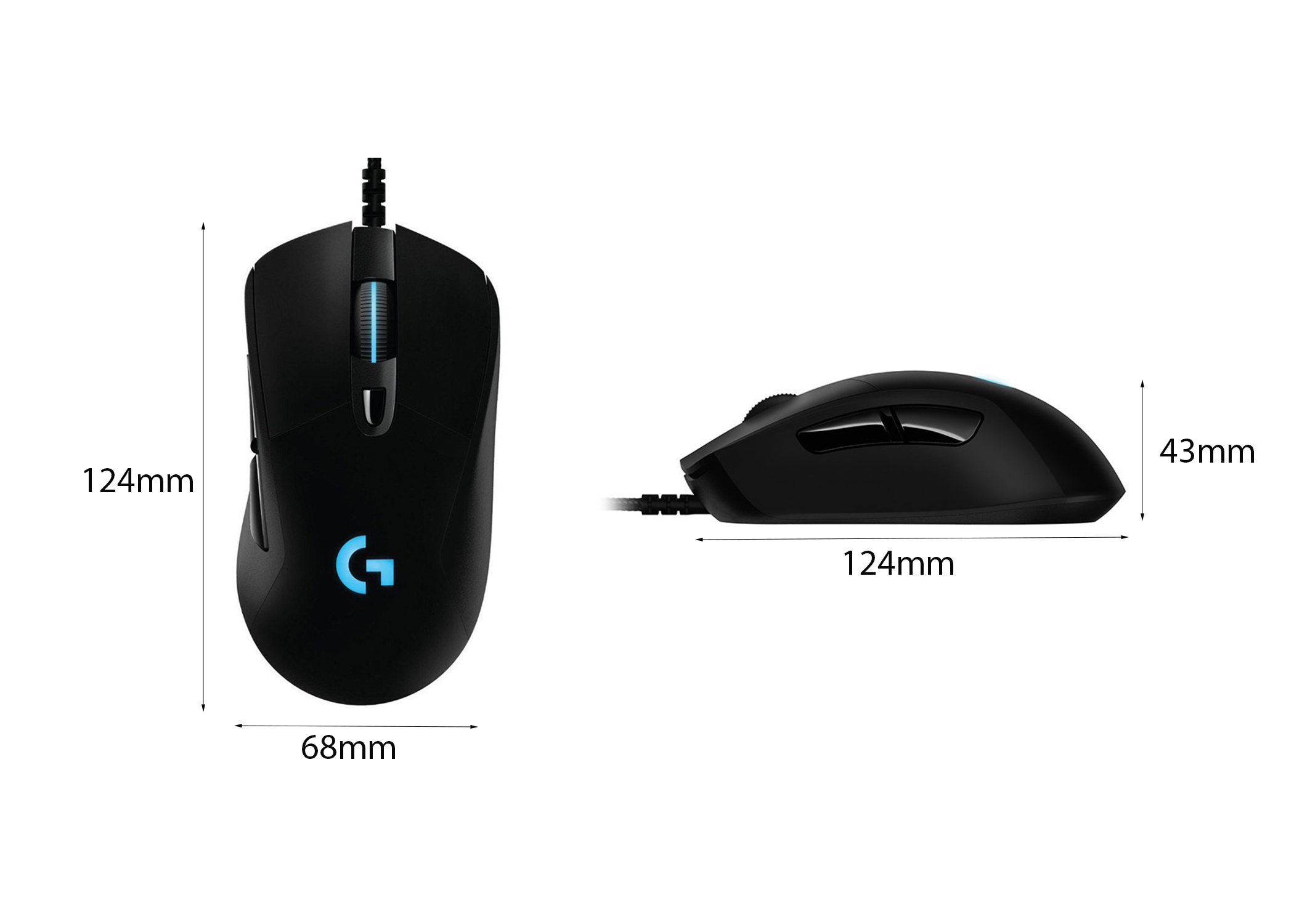 Chuột Gaming Logitech G403 HERO - Màu đen 4 tekcore binh tan 3 1