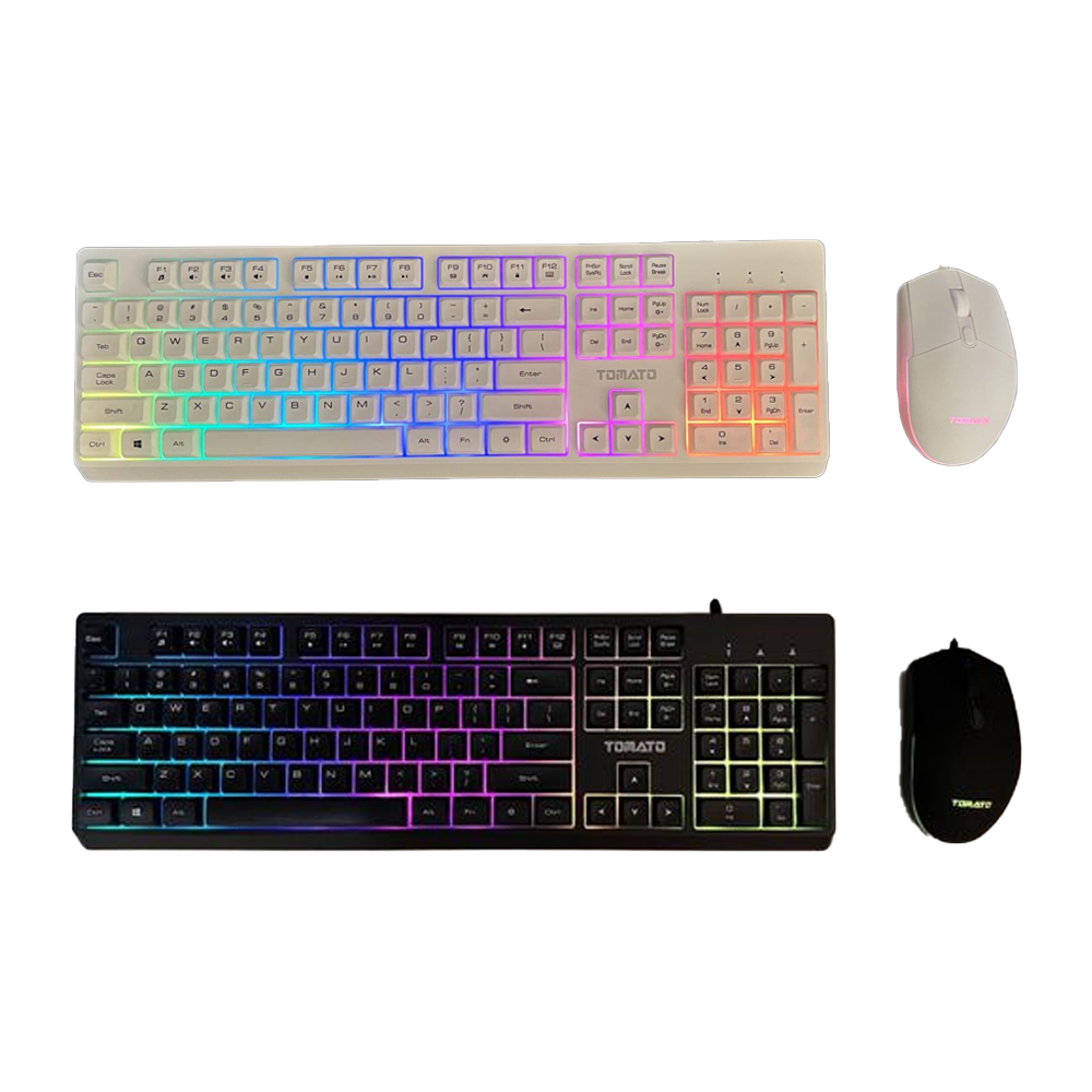Combo phím chuột giả cơ Tomato S100