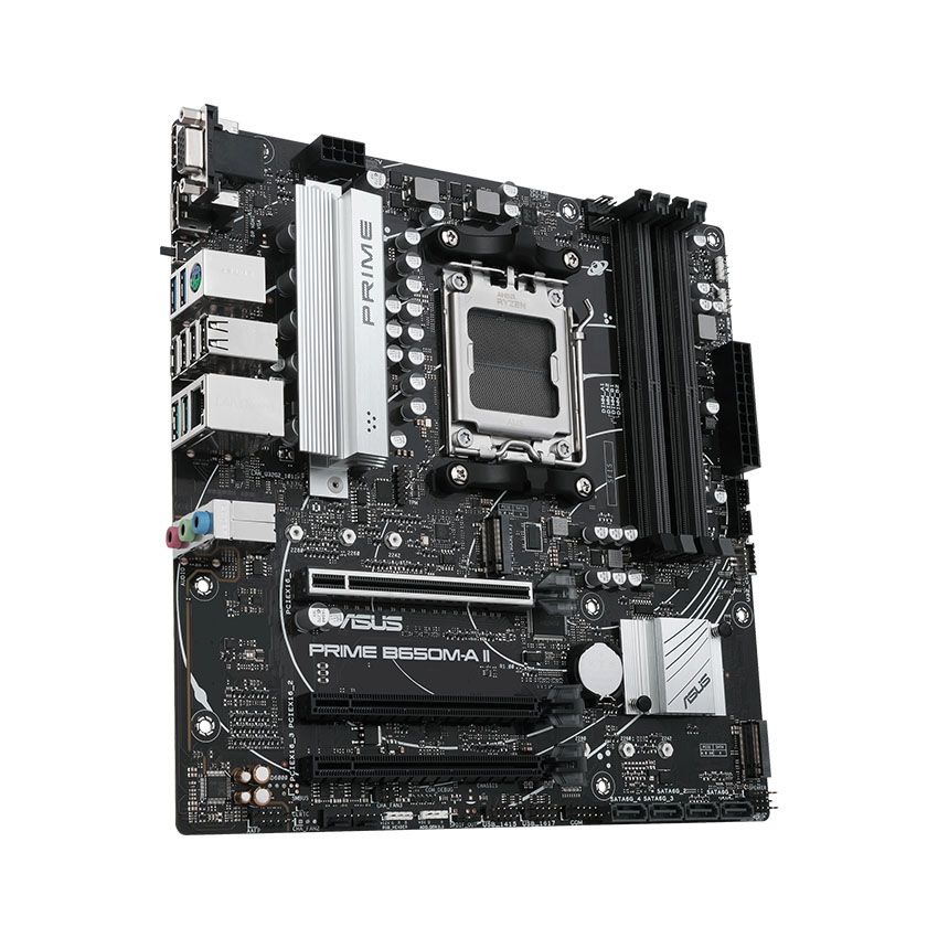 Bo mạch chủ ASUS Prime B650M-A II DDR5 AMD 13 vi tinh pc tekcore 4