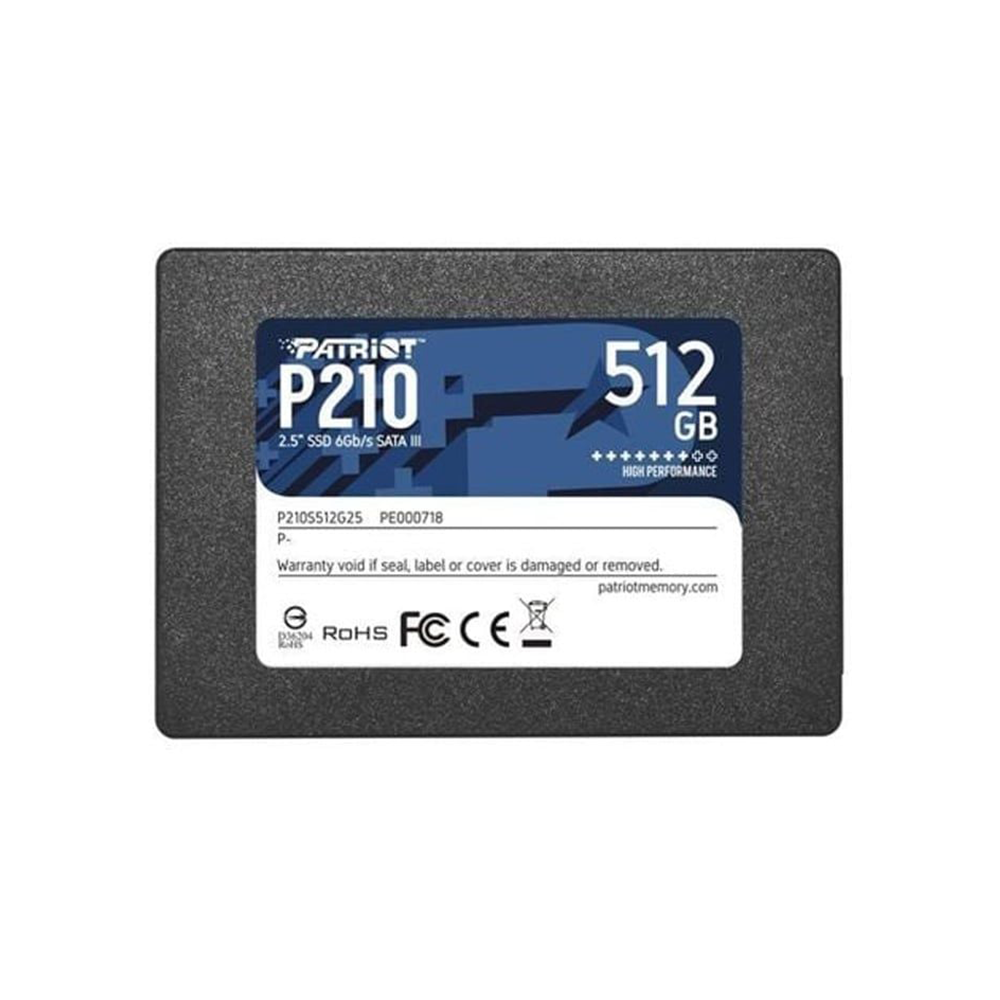 Ổ cứng SSD 512GB Patriot P210 Sata III 2.5" tiệm vi tính bình tân tiệm vi tính an lạc tiệm bán máy tính bình tân tiệm bán pc bình tân pc gaming bình tân pc bình tân máy tính bình tân sửa máy tính bình tân sủa máy tình an lạc sửa vi tính bình tân sửa vi tính tên lửa sửa vi tính mã lửa tiệm vi tính tên lửa