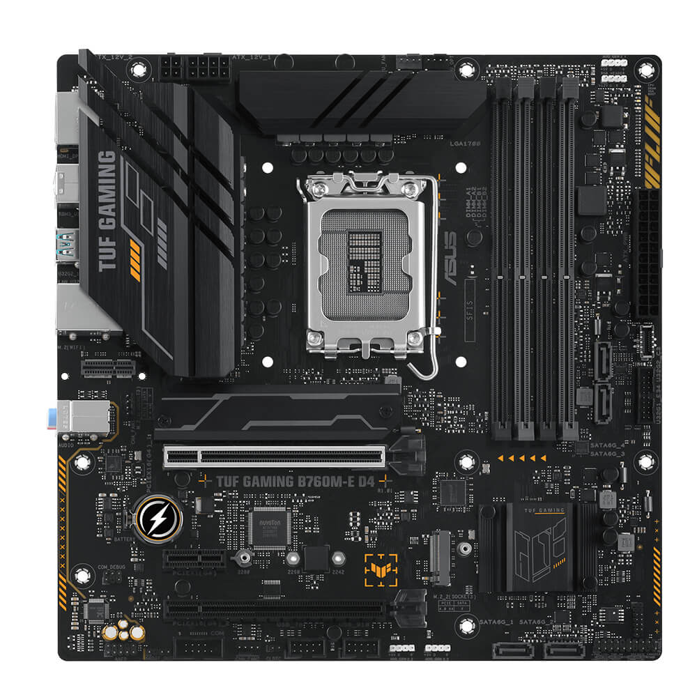 Bo mạch chủ ASUS TUF Gaming B760M-E DDR4 - Màu đen 13 vi tinh ten lua 1 1