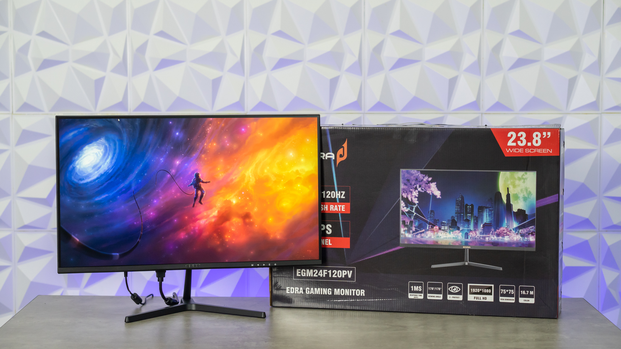 Màn hình phẳng EDRA EGM27F144PVS (IPS, 27 Inch, Full HD, 144Hz) - Màu đen 2 vi tinh ten lua 19