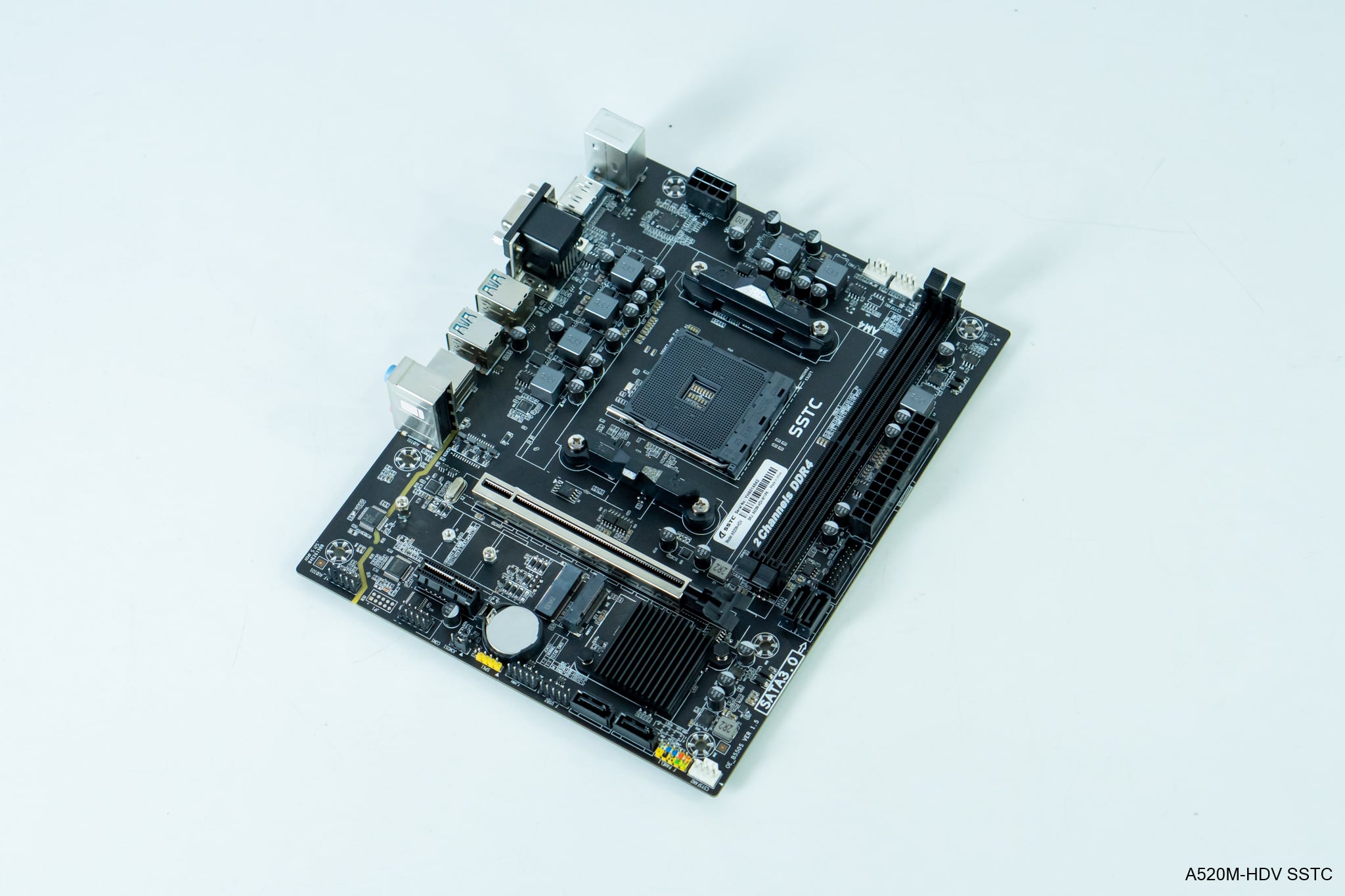 Bo mạch chủ SSTC A520M-HDV DDR4 AM4 - Màu đen 12 vi tinh ten lua 2 2